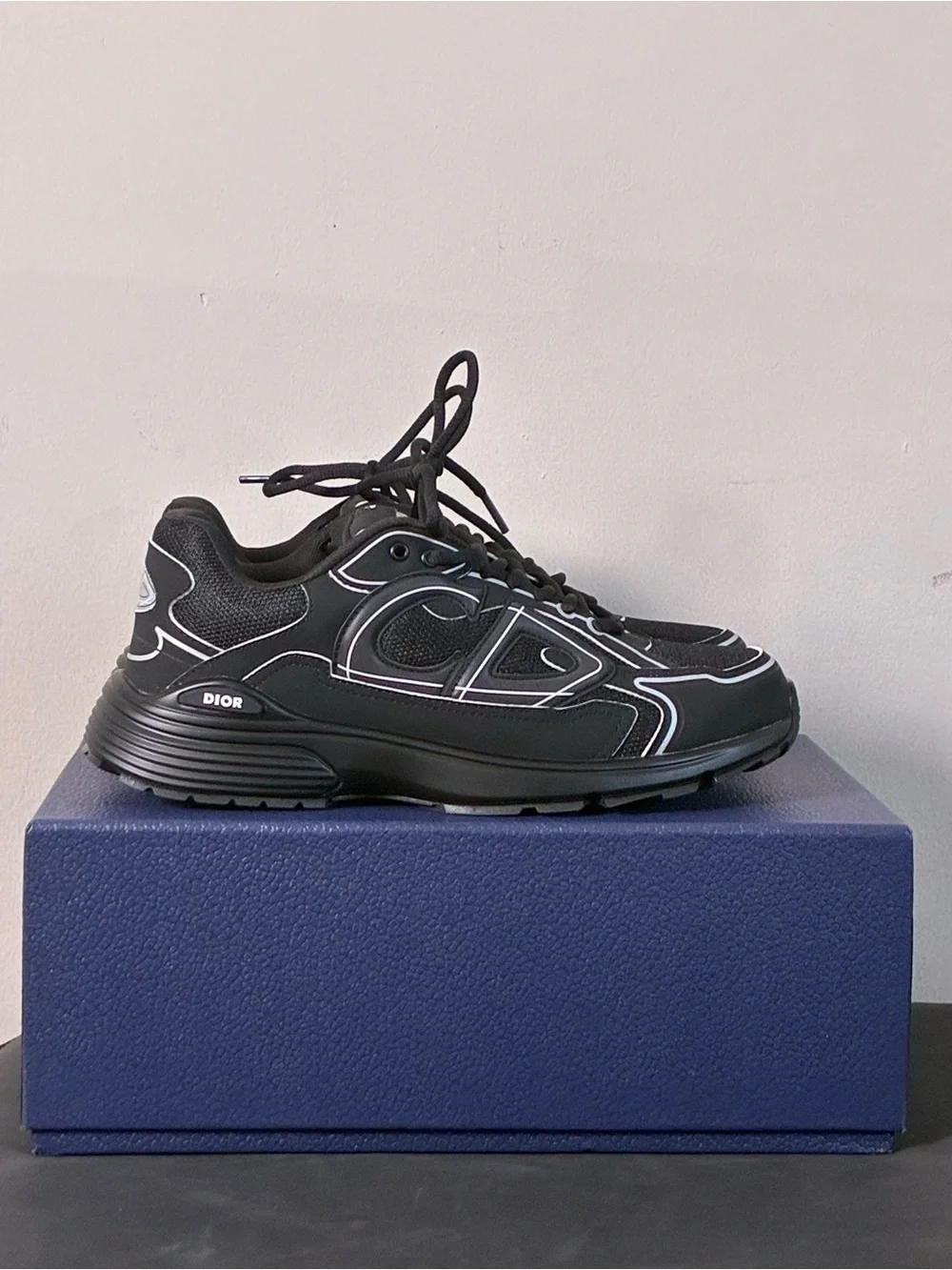 Dior B30 Black Athletic Sneaker